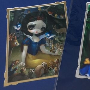 Printed Disney Snow White by Jasmine Beckett Griffith.